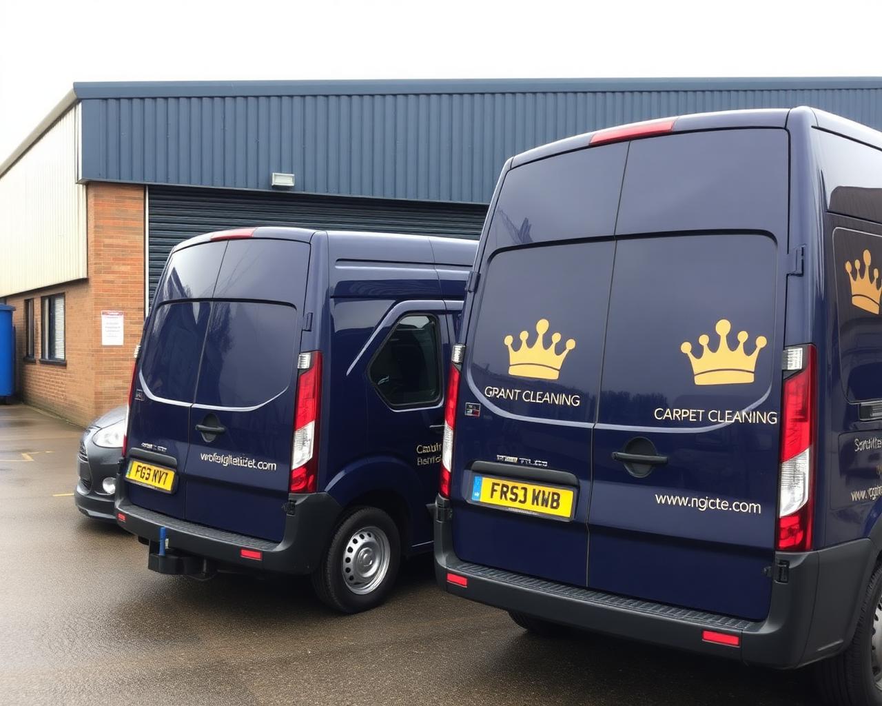 Our branded vans